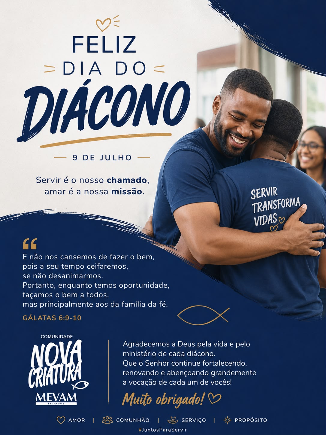 Dia do Diácono - 09/07/2026